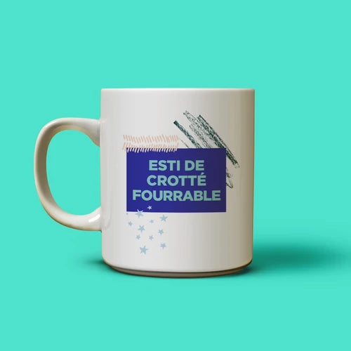 Tasse Esti De Crotté Fourrable
