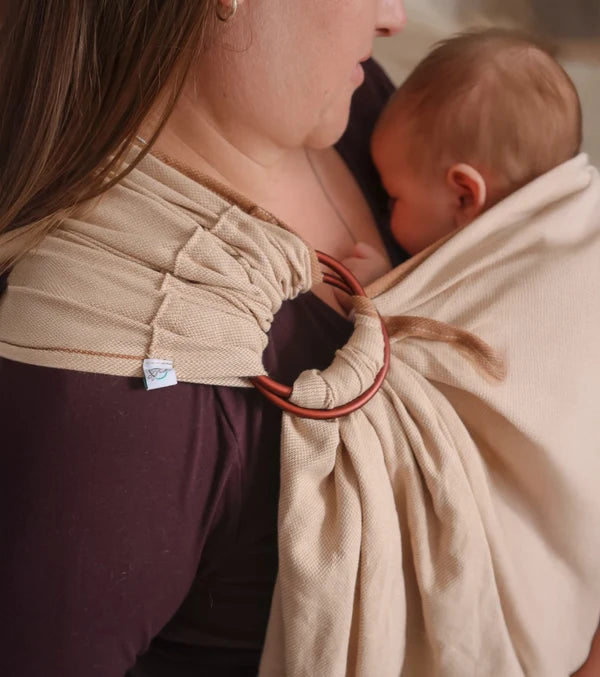 Écharpe Ajustable Lin Ring Sling Latte