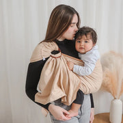 Écharpe Ajustable Lin Ring Sling Latte