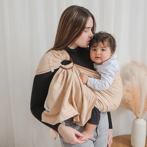 Écharpe Ajustable Lin Ring Sling Latte