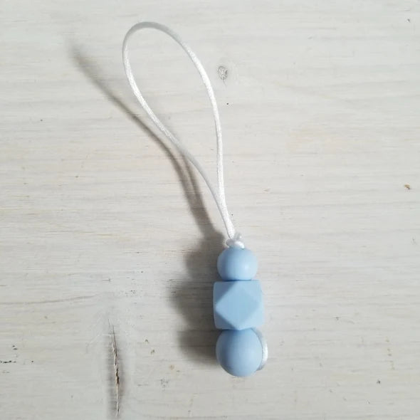 Zip À Fermeture Éclair Hexagone Bleu Bébé
