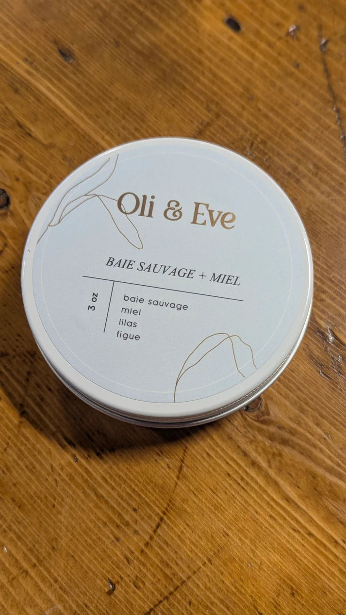 Chandelle Baie Sauvage & Miel