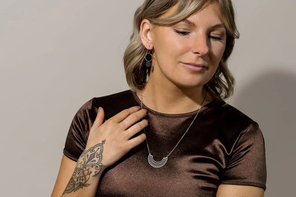 Boucles D'oreilles Romane Argent