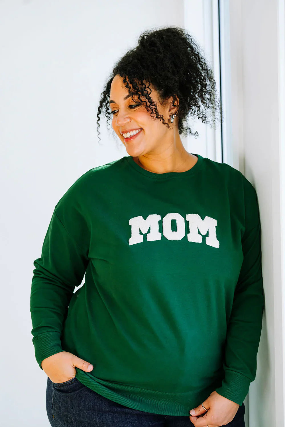 Crewneck MOM vert