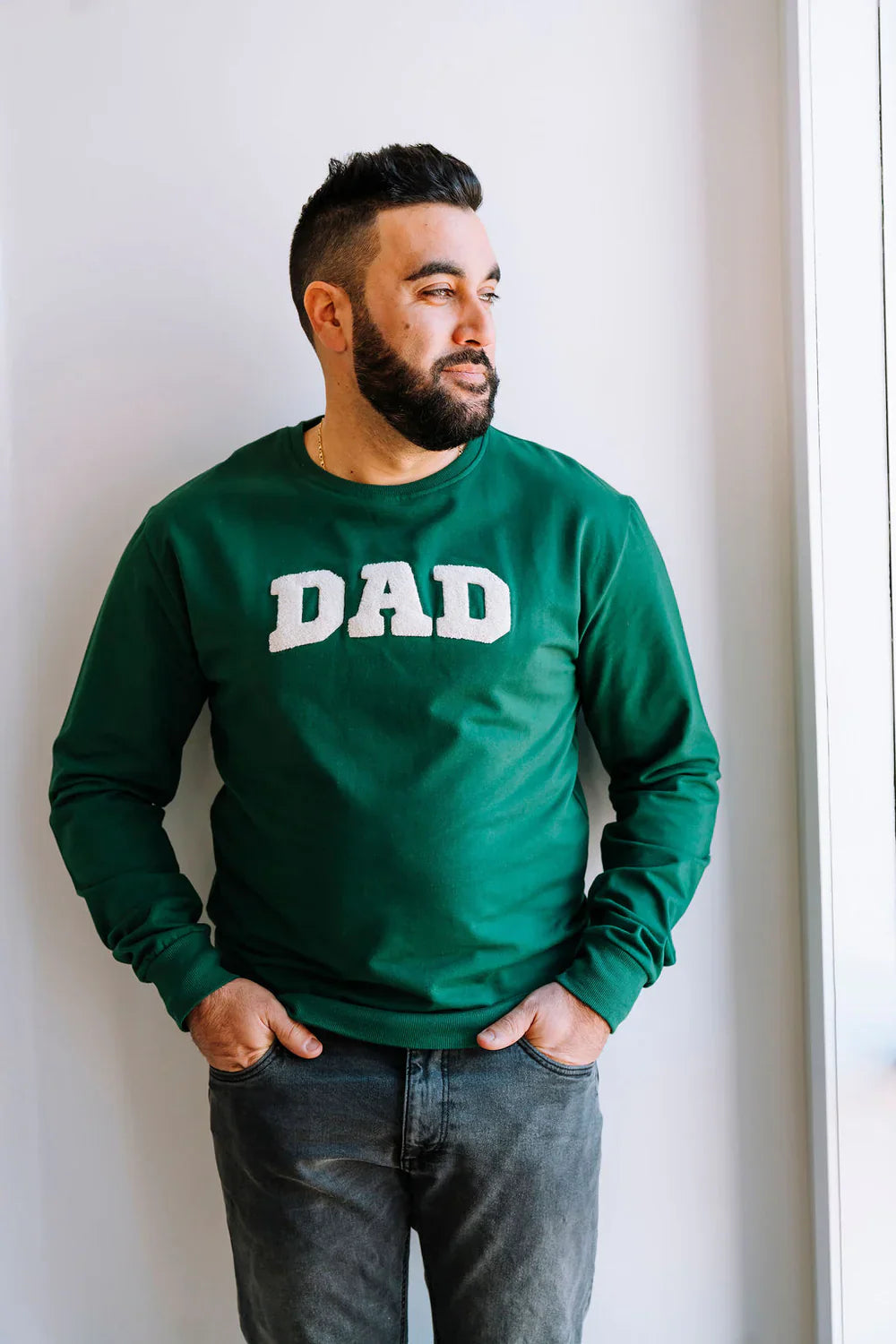 Crewneck DAD vert