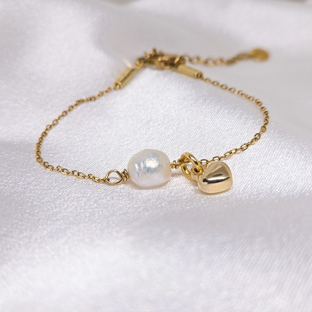 Bracelet Enfant Coeur Vaillant Or
