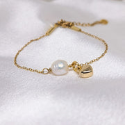 Bracelet Enfant Coeur Vaillant Or
