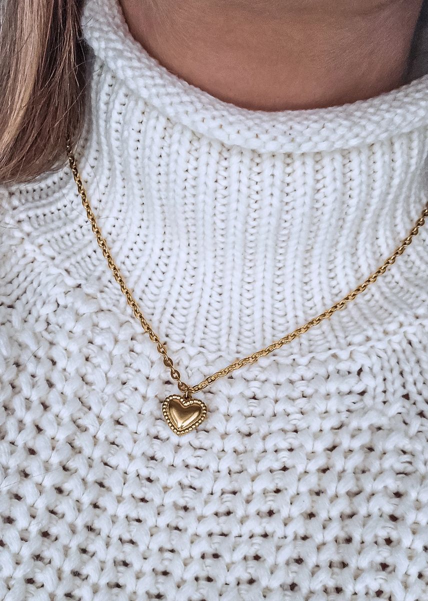 Collier Mon Coeur Maman Or
