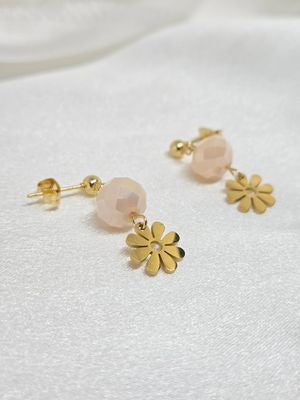 Boucles D'oreilles Marguerite Or