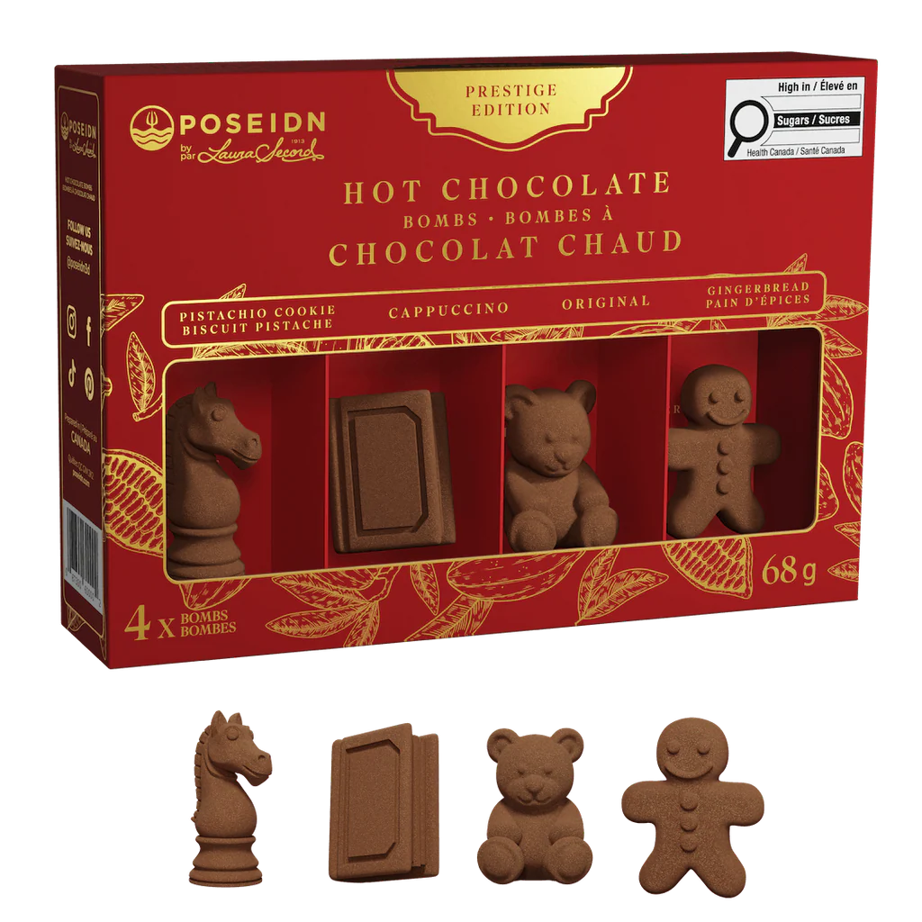 Coffret Variété De Chocolats Chauds Rubis (4 Bombes)