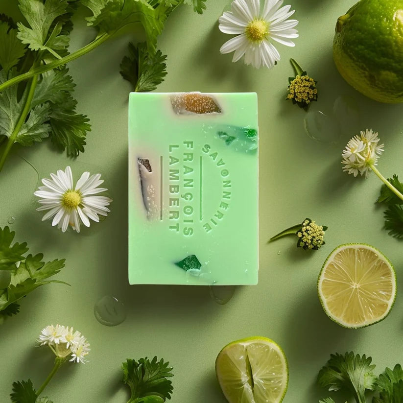 Savon Au Lait De Brebis Lime, Coriandre, Bergamote & Néroli - N.11