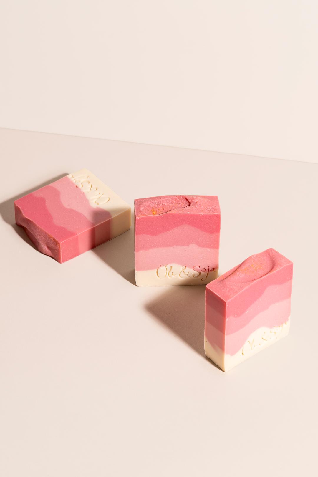 Savon Cerise & Fraise Givrée