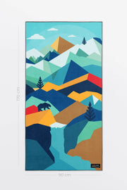 Serviette Microfibre Aventure Alpine XL