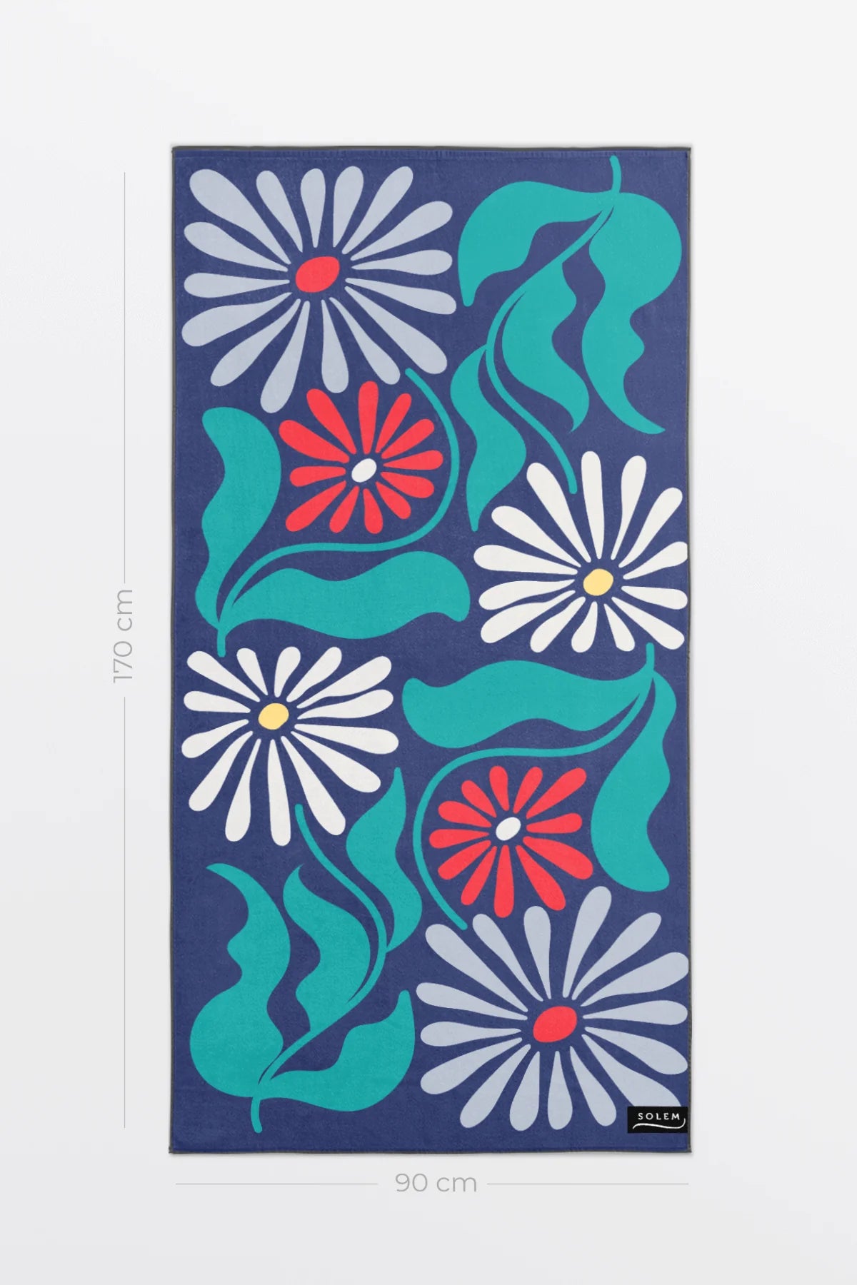 Serviette Microfibre Rétro Bloom XL