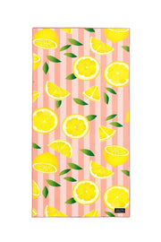 Serviette Microfibre Rose Citron XL