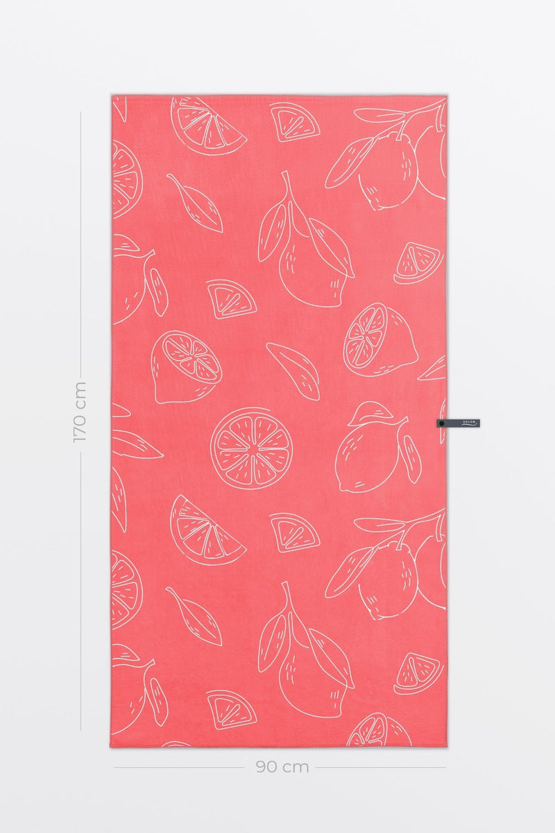Serviette Microfibre Rose Citron
