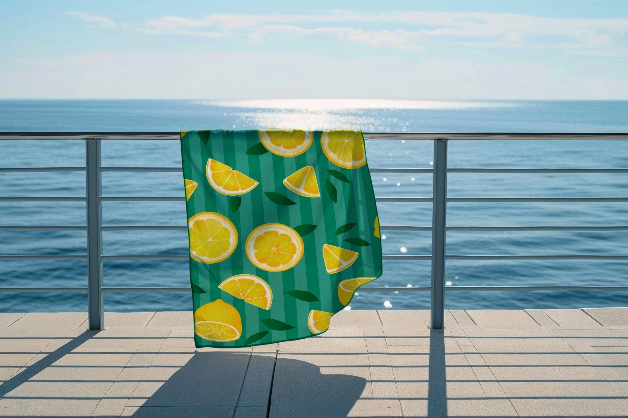 Serviette Microfibre Vert Citron XL