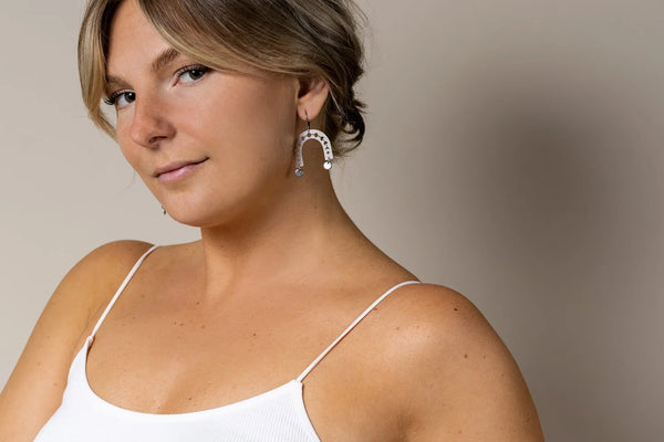 Boucles D'oreilles Séléné Argent