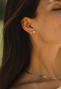 Boucles D'oreilles Daisy Vermeil