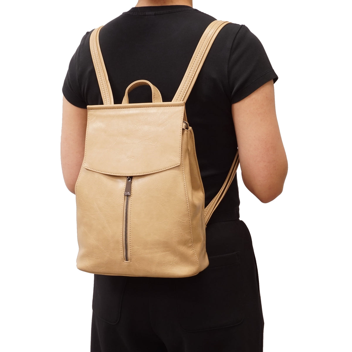 Sac À Dos Convertible Chloe Noir
