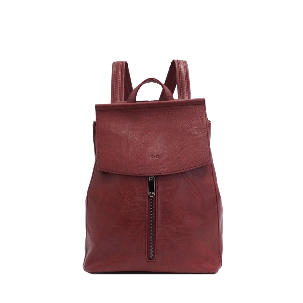 Sac À Dos Convertible Chloe Burgundy
