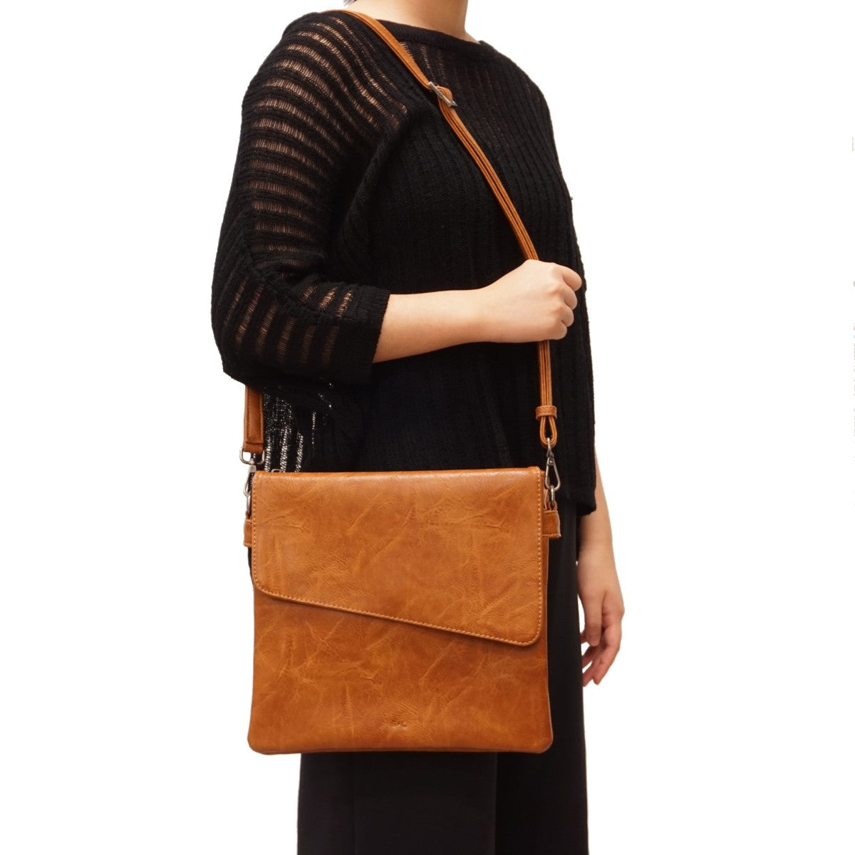 Sac À Bandoulière Luna Camel