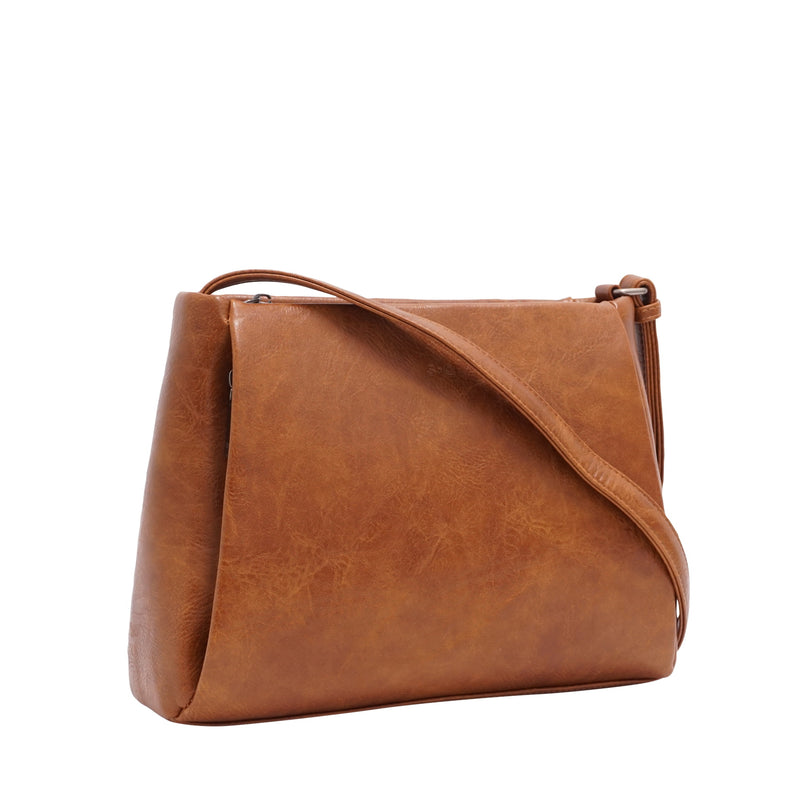 Sac À Bandoulière Mattie Camel