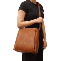 Sac À Bandoulière Ocean Hobo Camel
