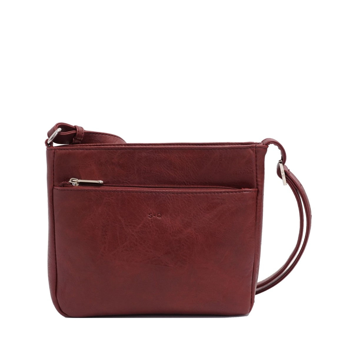 Sac À Bandoulière Solana Burgundy