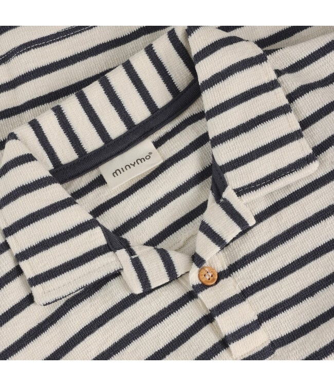 T-shirt Polo Vanilla Ice Rayé