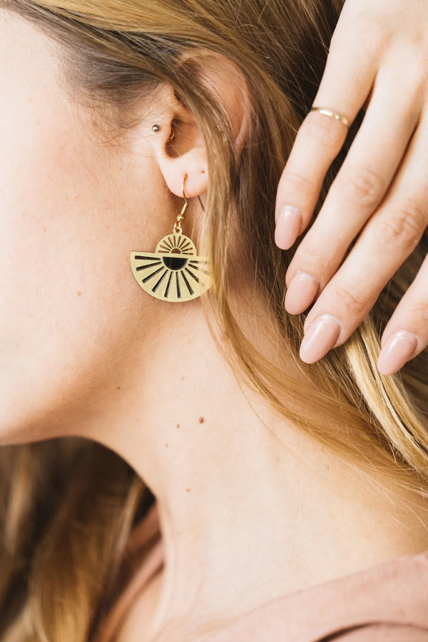 Boucles D'oreilles Sunset Or