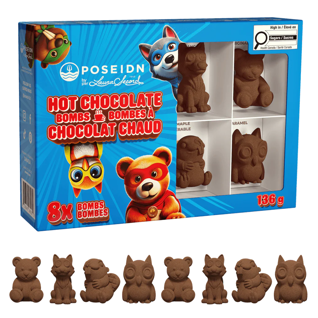 Super Coffret Variété De Chocolats Chauds (8 Bombes)