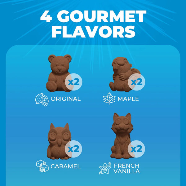 Super Coffret Variété De Chocolats Chauds (8 Bombes)