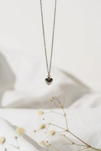 Collier Sweetheart Argent