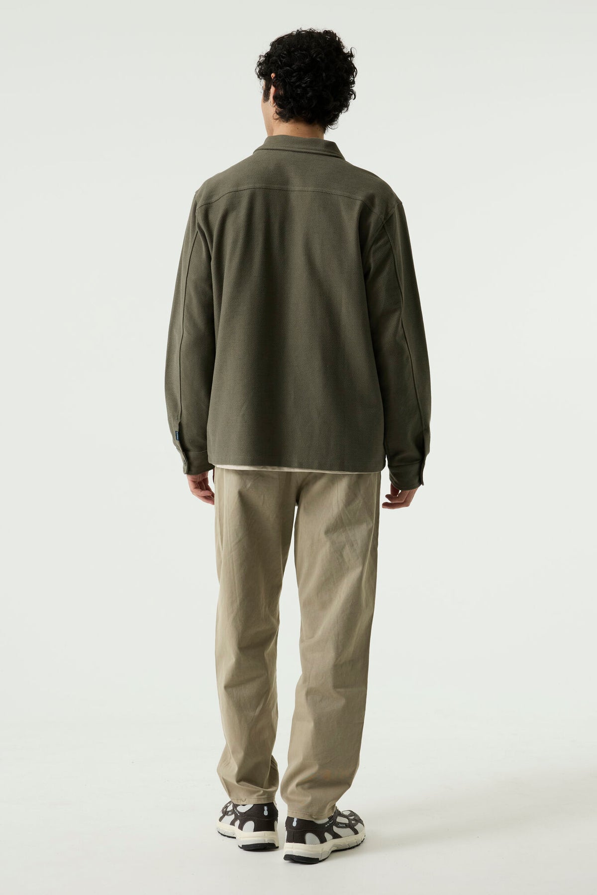 Pull En Polo Vert Olive