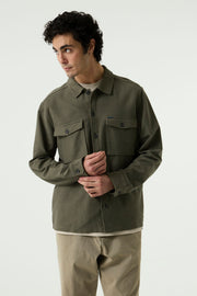 Pull En Polo Vert Olive