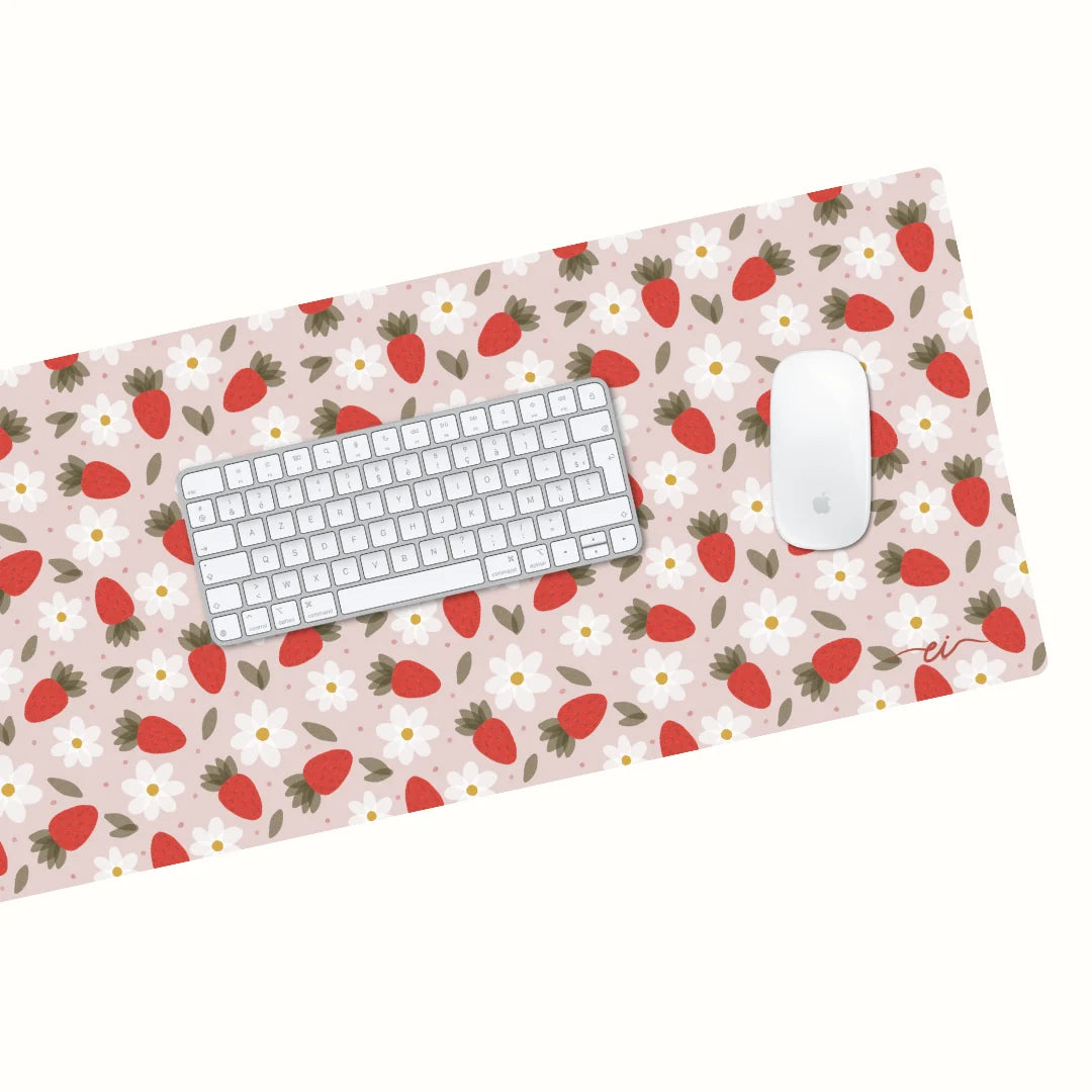 Tapis De Bureau Fraises
