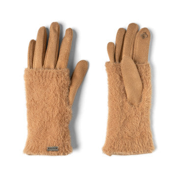 Gants Teddy Brun