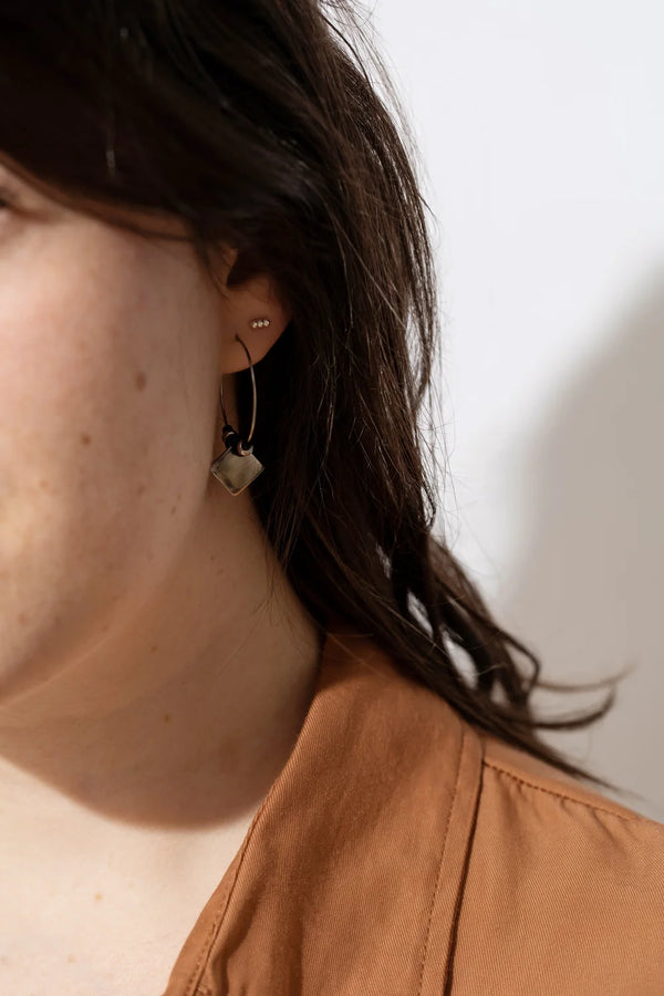 Boucles D'oreilles Tre Argent