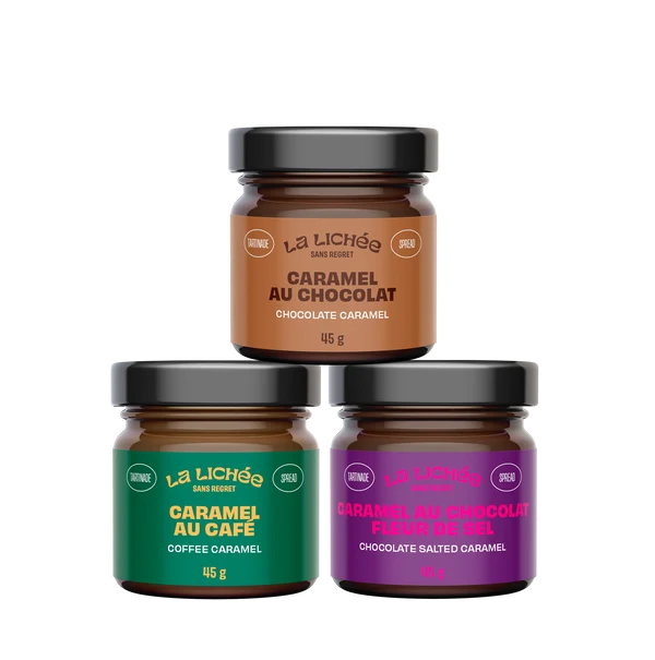 Trio Caramel Foncés