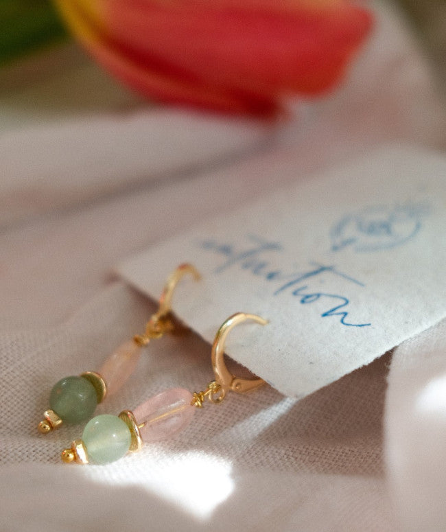 Boucles D'oreilles Tulipe