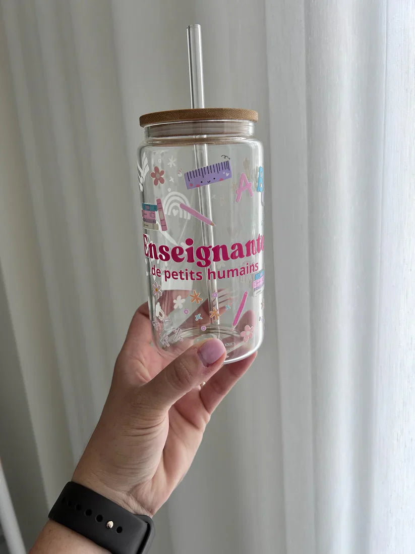 Verre Enseignante Petits Humains