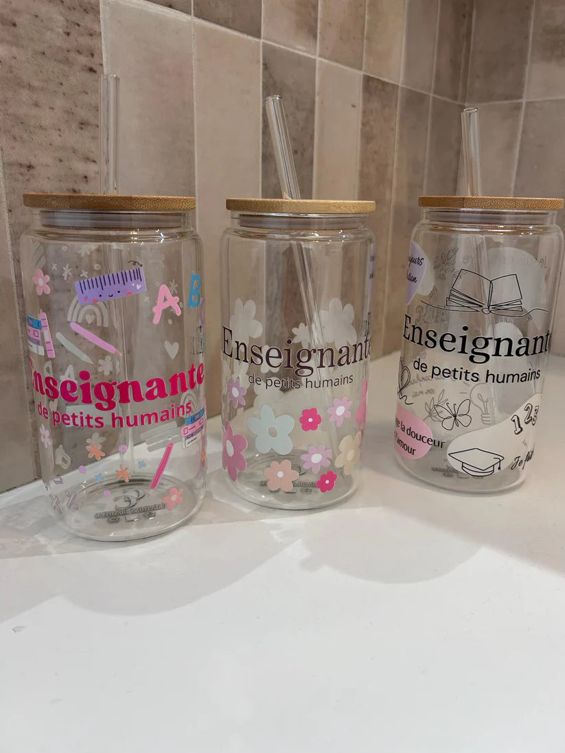 Verre Enseignante Petits Humains