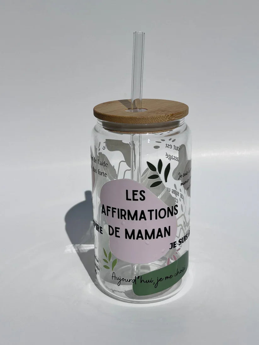 Verre Les Affirmations De Maman