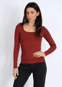 Scoop Top Mariana Chili