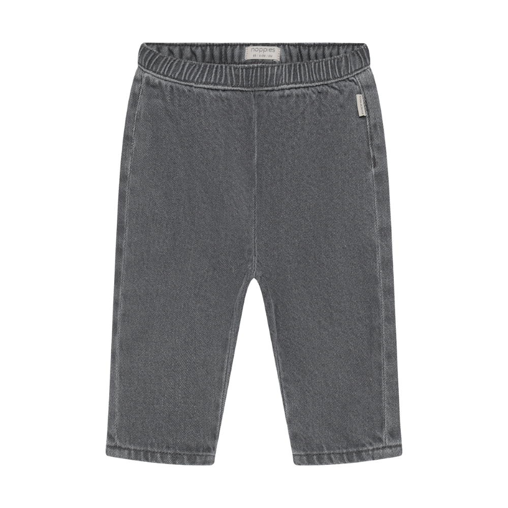 Jeans Ample Grey Denim