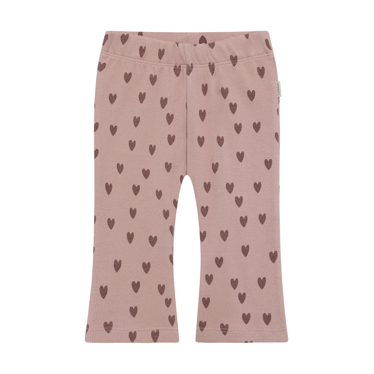 Legging À Jambe Évasée Adobe Rose Coeurs
