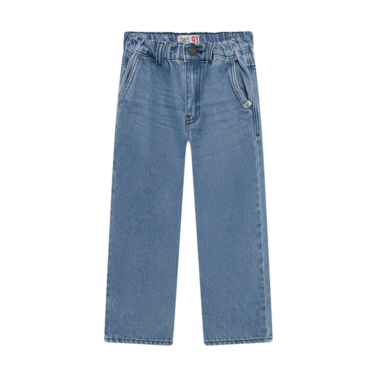 Jeans Ample Fresh Blue Denim