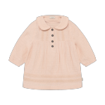 Robe À Manches Longues Corduroy Shifting Sand À Broderie De Coccinelles