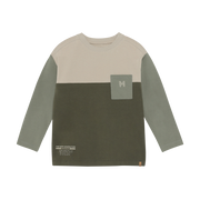 Chandail Manches Longues Beetle Vert Colorblock